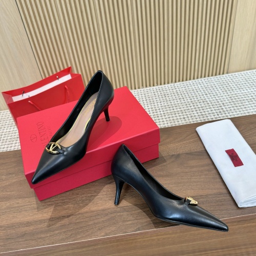 Wholesale Valentino High-Heeled Shoes For Women #1259177 $102.00 USD, Wholesale Quality Replica Valentino High-Heeled Shoes