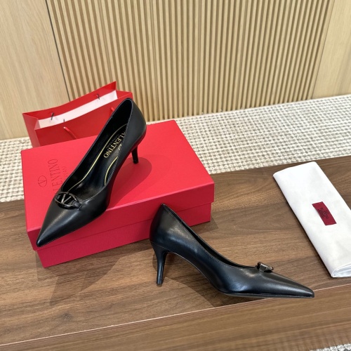 Wholesale Valentino High-Heeled Shoes For Women #1259179 $102.00 USD, Wholesale Quality Replica Valentino High-Heeled Shoes