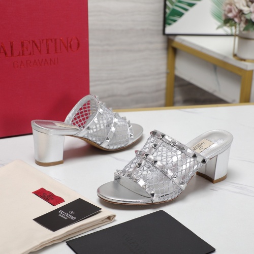 Replica Valentino Slippers For Women #1259181 $102.00 USD for Wholesale