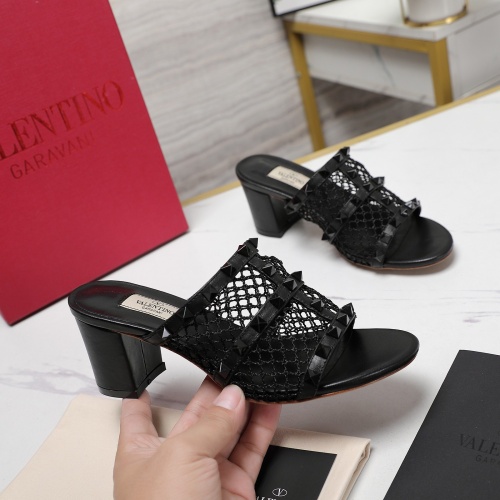 Replica Valentino Slippers For Women #1259186 $102.00 USD for Wholesale