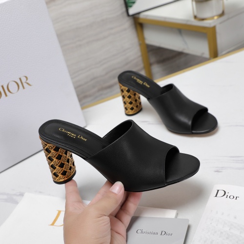 Replica Christian Dior Slippers For Women #1259189 $108.00 USD for Wholesale