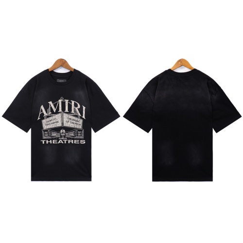 Wholesale Amiri T-Shirts Short Sleeved For Unisex #1259197 $34.00 USD, Wholesale Quality Replica Amiri T-Shirts