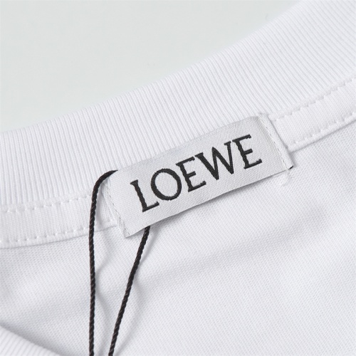 Replica LOEWE T-Shirts Long Sleeved For Men #1259215 $40.00 USD for Wholesale