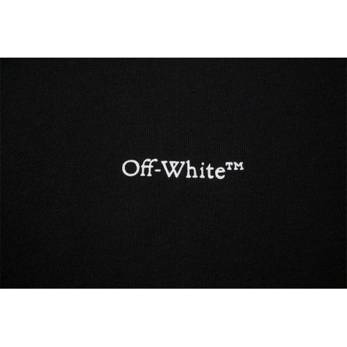 Replica Off-White Hoodies Long Sleeved For Unisex #1259218 $45.00 USD for Wholesale