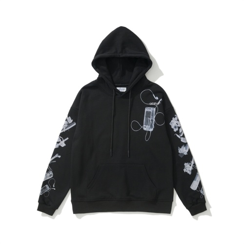 Replica Off-White Hoodies Long Sleeved For Unisex #1259222 $48.00 USD for Wholesale