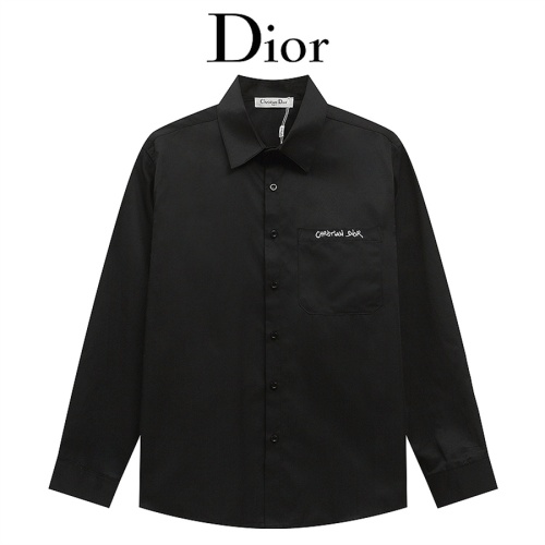 Wholesale Christian Dior Shirts Long Sleeved For Men #1259227 $42.00 USD, Wholesale Quality Replica Christian Dior Shirts