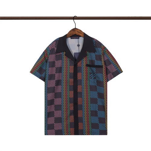 Wholesale Louis Vuitton LV Shirts Short Sleeved For Men #1259232 $36.00 USD, Wholesale Quality Replica Louis Vuitton LV Shirts