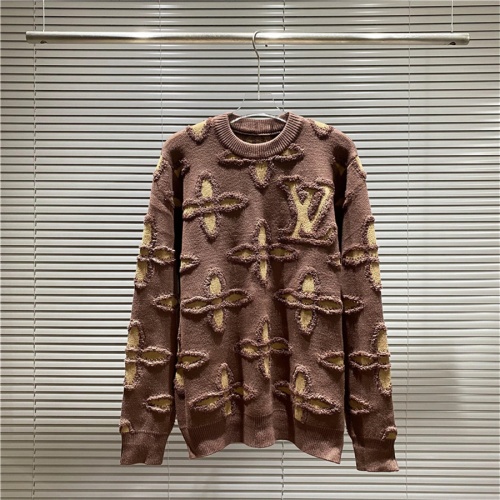 Wholesale Louis Vuitton LV Sweaters Long Sleeved For Unisex #1259244 $60.00 USD, Wholesale Quality Replica Louis Vuitton LV Sweaters