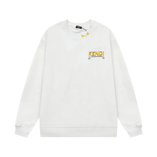 Wholesale Fendi Hoodies Long Sleeved For Unisex #1259271 $56.00 USD, Wholesale Quality Replica Fendi Hoodies