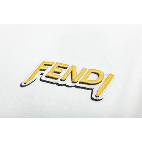 Replica Fendi Hoodies Long Sleeved For Unisex #1259271 $56.00 USD for Wholesale