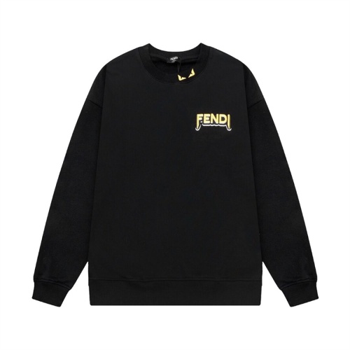 Wholesale Fendi Hoodies Long Sleeved For Unisex #1259272 $56.00 USD, Wholesale Quality Replica Fendi Hoodies