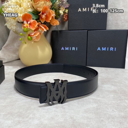 Replica Amiri AAA Quality Belts For Men #1259316 $68.00 USD for Wholesale