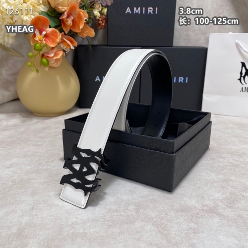 Replica Amiri AAA Quality Belts For Men #1259317 $68.00 USD for Wholesale