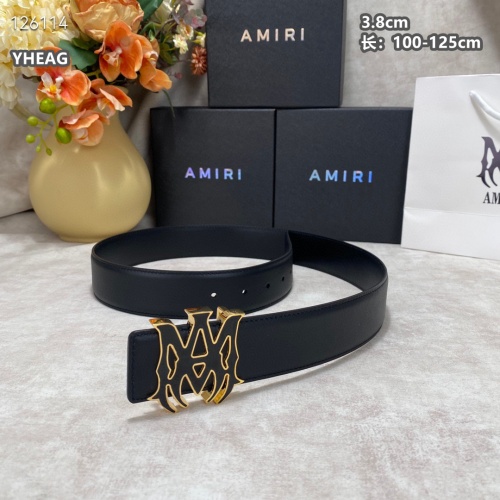 Replica Amiri AAA Quality Belts For Men #1259321 $68.00 USD for Wholesale