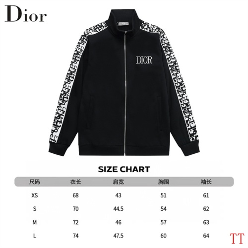 Replica Christian Dior Jackets Long Sleeved For Unisex #1259379 $68.00 USD for Wholesale