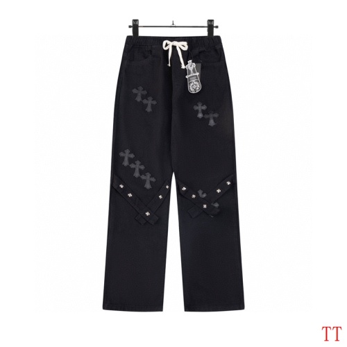 Wholesale Chrome Hearts Jeans For Men #1259386 $48.00 USD, Wholesale Quality Replica Chrome Hearts Jeans