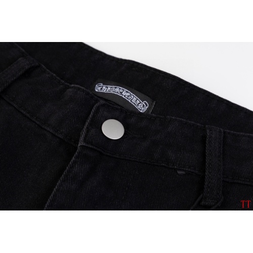 Replica Chrome Hearts Jeans For Men #1259395 $48.00 USD for Wholesale