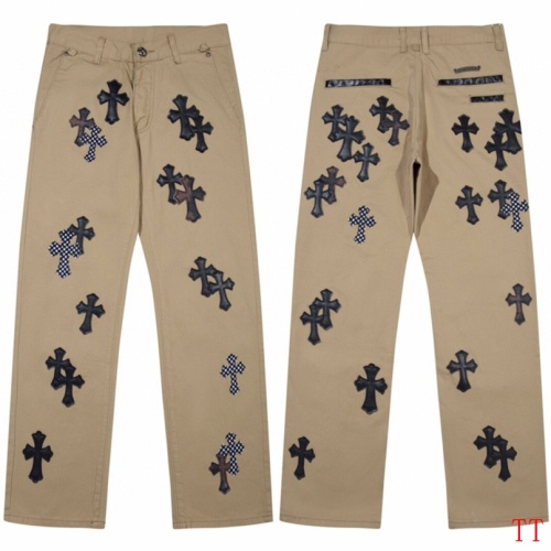 Wholesale Chrome Hearts Jeans For Unisex #1259399 $64.00 USD, Wholesale Quality Replica Chrome Hearts Jeans