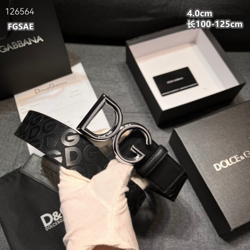 Replica Dolce & Gabbana D&G AAA Quality Belts For Men #1259403 $60.00 USD for Wholesale