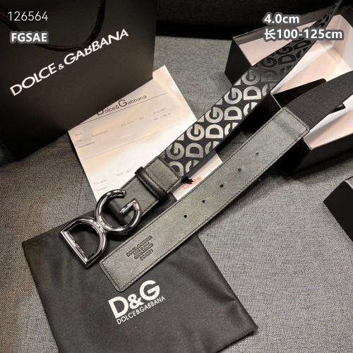 Replica Dolce & Gabbana D&G AAA Quality Belts For Men #1259403 $60.00 USD for Wholesale