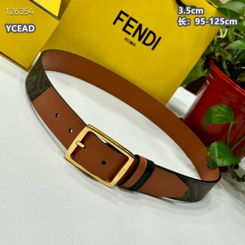 Replica Fendi AAA Quality Belts For Unisex #1259412 $56.00 USD for Wholesale