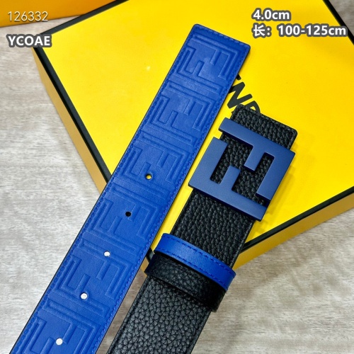 Replica Fendi AAA Quality Belts For Men #1259417 $60.00 USD for Wholesale