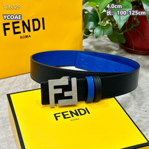 Replica Fendi AAA Quality Belts For Men #1259419 $60.00 USD for Wholesale