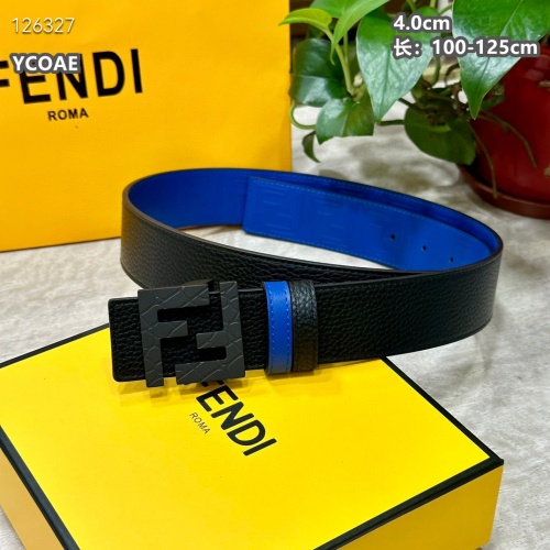 Replica Fendi AAA Quality Belts For Men #1259420 $60.00 USD for Wholesale