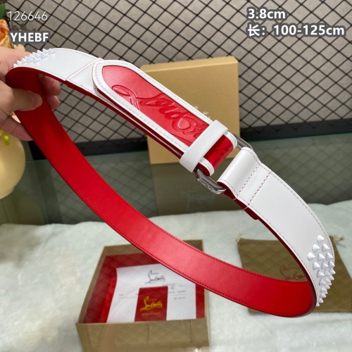 Wholesale Christian Louboutin CL AAA Quality Belts For Men #1259423 $98.00 USD, Wholesale Quality Replica Christian Louboutin CL AAA Quality Belts