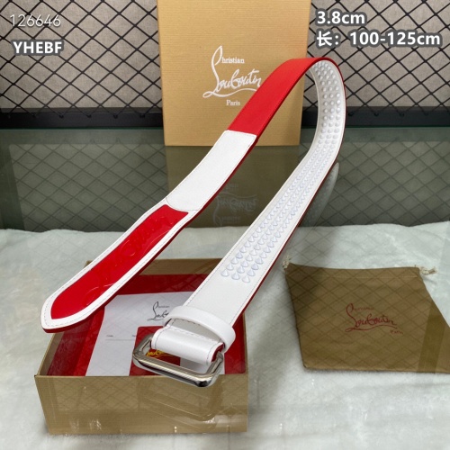 Replica Christian Louboutin CL AAA Quality Belts For Men #1259423 $98.00 USD for Wholesale