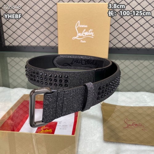 Wholesale Christian Louboutin CL AAA Quality Belts For Men #1259425 $98.00 USD, Wholesale Quality Replica Christian Louboutin CL AAA Quality Belts