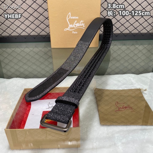 Replica Christian Louboutin CL AAA Quality Belts For Men #1259425 $98.00 USD for Wholesale