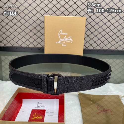 Replica Christian Louboutin CL AAA Quality Belts For Men #1259425 $98.00 USD for Wholesale