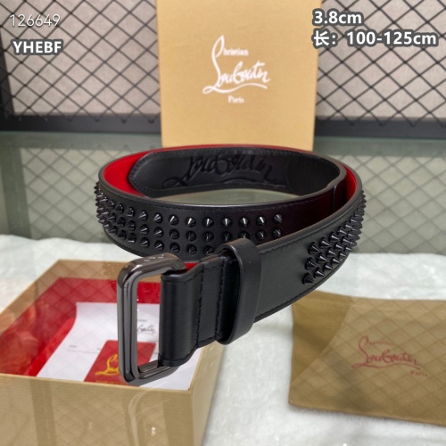 Wholesale Christian Louboutin CL AAA Quality Belts For Men #1259426 $98.00 USD, Wholesale Quality Replica Christian Louboutin CL AAA Quality Belts