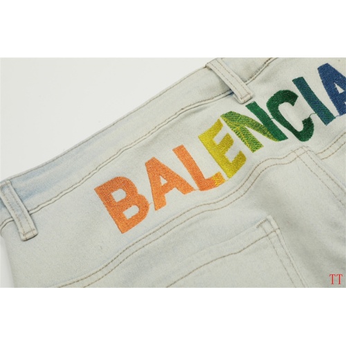 Replica Balenciaga Jeans For Men #1259462 $48.00 USD for Wholesale