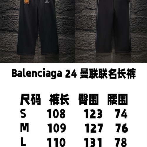 Replica Balenciaga Pants For Men #1259467 $64.00 USD for Wholesale