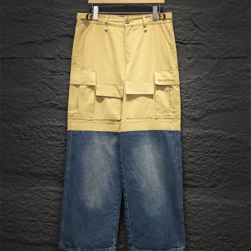 Wholesale Balenciaga Jeans For Men #1259471 $88.00 USD, Wholesale Quality Replica Balenciaga Jeans