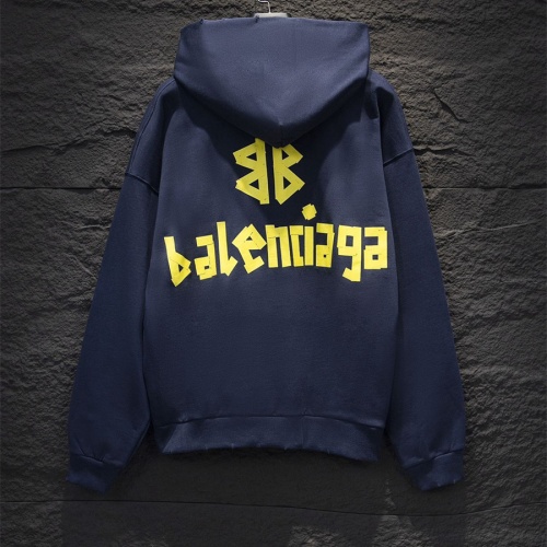 Replica Balenciaga Hoodies Long Sleeved For Unisex #1259498 $72.00 USD for Wholesale