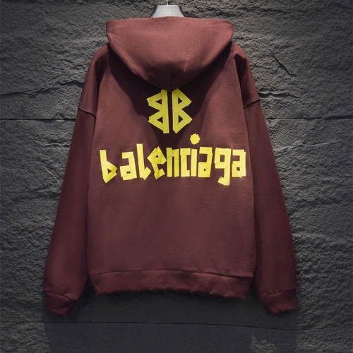 Replica Balenciaga Hoodies Long Sleeved For Unisex #1259500 $72.00 USD for Wholesale