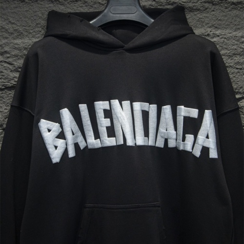 Replica Balenciaga Hoodies Long Sleeved For Unisex #1259502 $68.00 USD for Wholesale