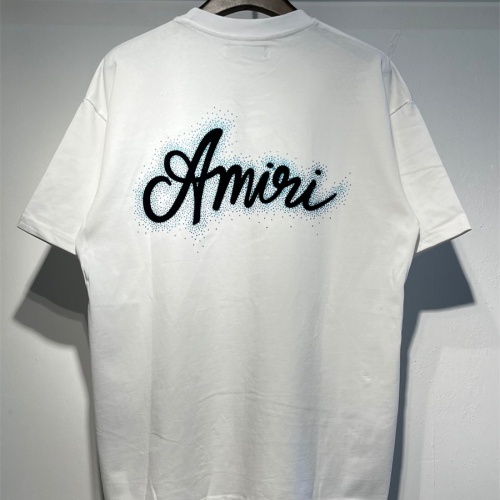 Replica Amiri T-Shirts Short Sleeved For Unisex #1259514 $36.00 USD for Wholesale