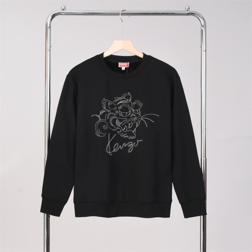 Wholesale Kenzo Hoodies Long Sleeved For Men #1259540 $48.00 USD, Wholesale Quality Replica Kenzo Hoodies