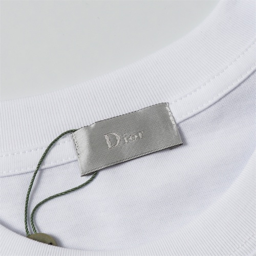 Replica Christian Dior T-Shirts Short Sleeved For Unisex #1259548 $34.00 USD for Wholesale