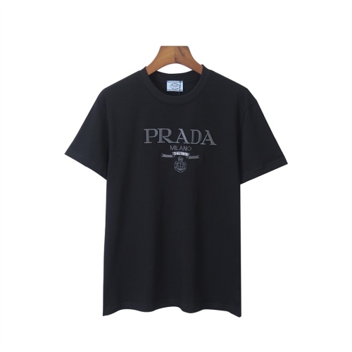 Wholesale Prada T-Shirts Short Sleeved For Unisex #1259554 $34.00 USD, Wholesale Quality Replica Prada T-Shirts