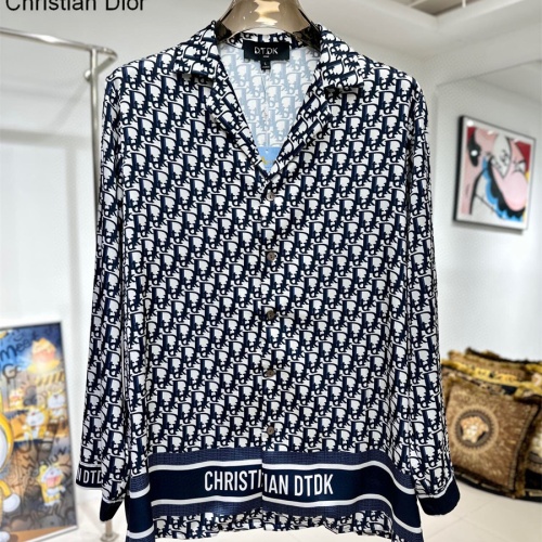 Replica Christian Dior Tracksuits Long Sleeved For Men #1259636 $82.00 USD for Wholesale