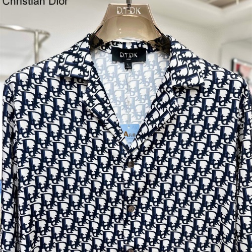 Replica Christian Dior Tracksuits Long Sleeved For Men #1259636 $82.00 USD for Wholesale