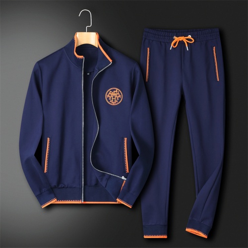 Wholesale Hermes Tracksuits Long Sleeved For Men #1259638 $92.00 USD, Wholesale Quality Replica Hermes Tracksuits