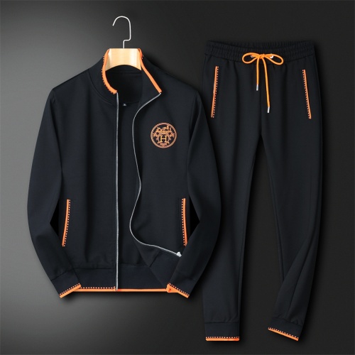 Wholesale Hermes Tracksuits Long Sleeved For Men #1259639 $92.00 USD, Wholesale Quality Replica Hermes Tracksuits