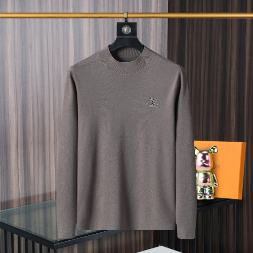 Wholesale Louis Vuitton LV Sweaters Long Sleeved For Men #1259653 $42.00 USD, Wholesale Quality Replica Louis Vuitton LV Sweaters