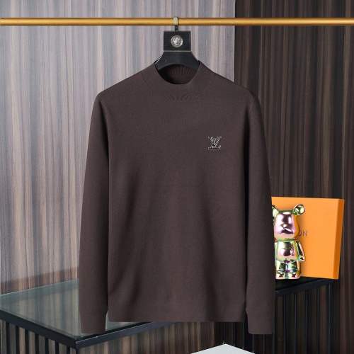 Wholesale Louis Vuitton LV Sweaters Long Sleeved For Men #1259656 $42.00 USD, Wholesale Quality Replica Louis Vuitton LV Sweaters